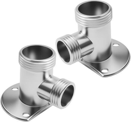 2pcs shower bar - valve, fixing