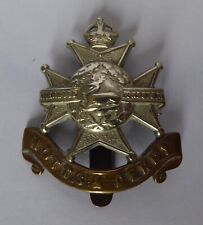 Notts & Derby Sherwood Foresters Cap Badge. Bi-metal, 45 x 42mm. FREE UK POST.