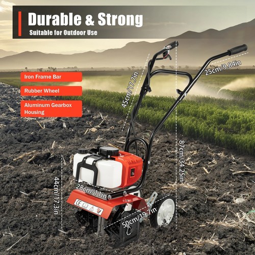 52cc petrol garden - garden, tiller
