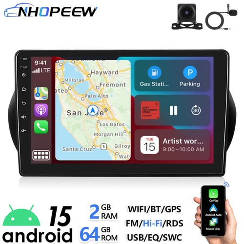 Carplay android15 stereo - carplay,