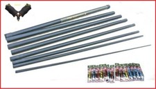 Carp Fishing  QFish Pole 14 Elastic Fitted 14 Carp Pole Rigs & Roller