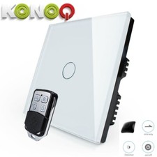 KONOQ WHITE Luxury Glass Panel
