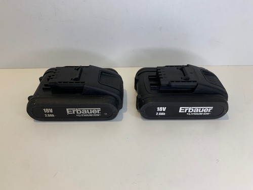 Erbauer 18v ion 2 0ah - 2x, 2.0ah