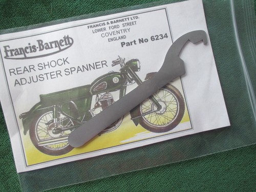 Francis barnett rear shock - francis,