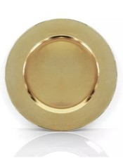 12 x Gold Mirror Charger