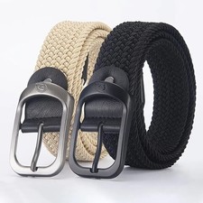Woven Elastic Belt Casual