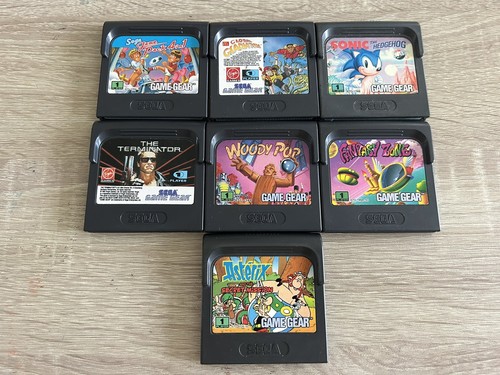 Sega game gear games bundle - sega,