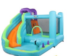 Bouncy Castle with Slide Pool