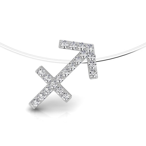 18k white gold - gold, grown