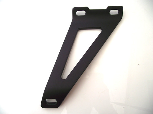 Aluminium exhaust hanger black