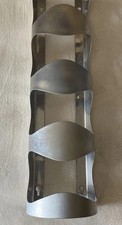 IKEA VURM Wine Bottle Rack Brushed Stainless Steel Wall Mount #21152 300.557.60