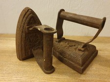 Pair Of Old Vintage Flat