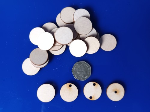 25mm 5cm ply wood - 25mm/2.5cm, circle