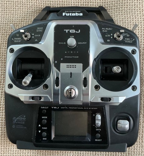 Futaba t6j transmitter 4ghz - t6j,