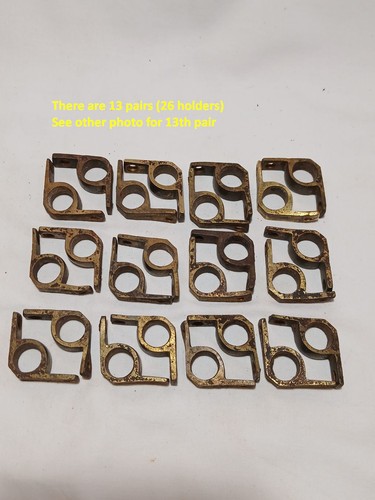 Vintage brass stair rod - brass,