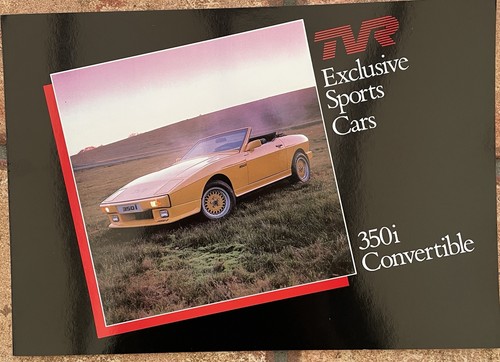 Tvr 350i convertible sales - tvr,