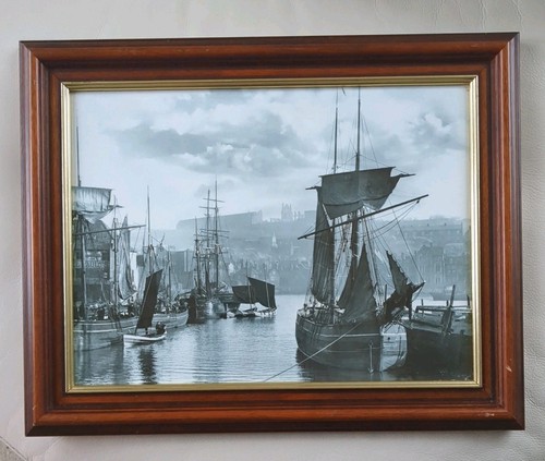 Framed print the dock end - framed,