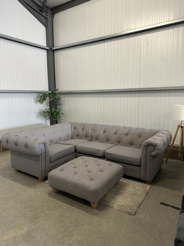 Grey dfs belair corner sofa - grey,