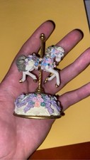 Antique Miniature Carousel Horse Decor Paper Weight Vintage 