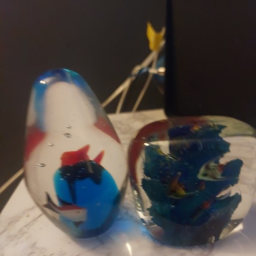 Studio glass blue aquarium - studio,