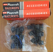 OO / HO boxed Playcraft Railways P684 telegraph poles 2 x packets of 12