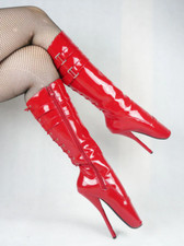 Stiletto ballet boots knee