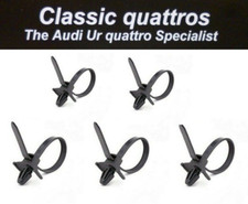 5 x PUSH MOUNT CABLE TIES AUDI