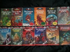 LONE WOLF 1-17 JOE DEVER Full Kai/ Magnakai Sets (First 12+ the next 5) UK Pbs.