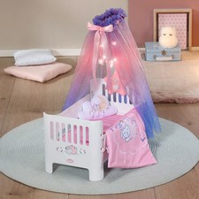 Baby Annabell Accessory Sweet Dreams Doll Bed Crib Sleep Set for 43cm Dolls