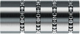 Metal curtain pole set - pole,