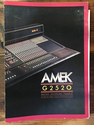 Amek g2520 2520 - mixer, 24pg