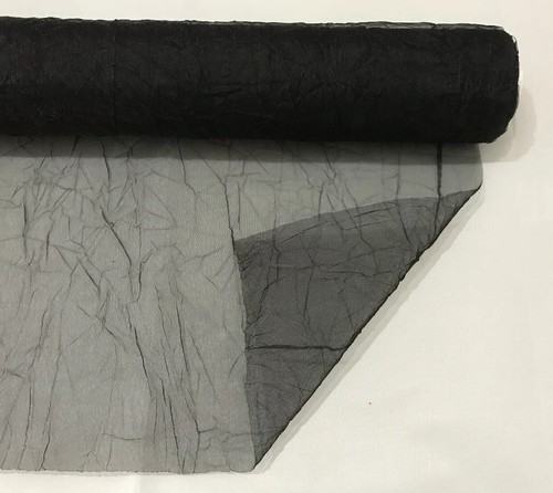Black organza metres 60 - 10,