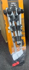 Halfords 3-Bike Towbar Mounted Bike Rack - New with damaged box