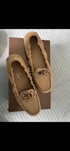 Gucci tan suede - tan, bamboo