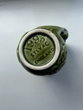 Small Green SylvaC 1993 Squirrel and Acorn Jug