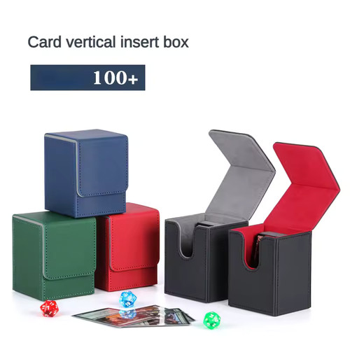 Leather card deck - card, magnetic