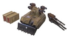 Warhammer 40K Armoured 3 In 1 Custom Support Tank Conversion: Magnetized Weapons