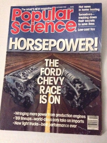 Popular science magazine - science, ford
