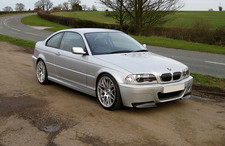 BMW E46 98-06  SALOON COUPE 2DR 4DR M3 CSL STYLE FRONT BUMPER & CARBON SPLITTERS