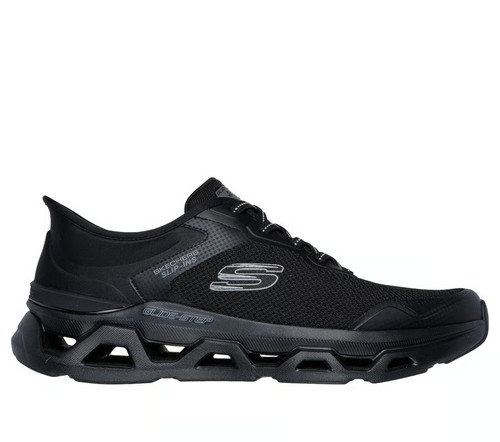 Skechers shoes men black - skechers, men's