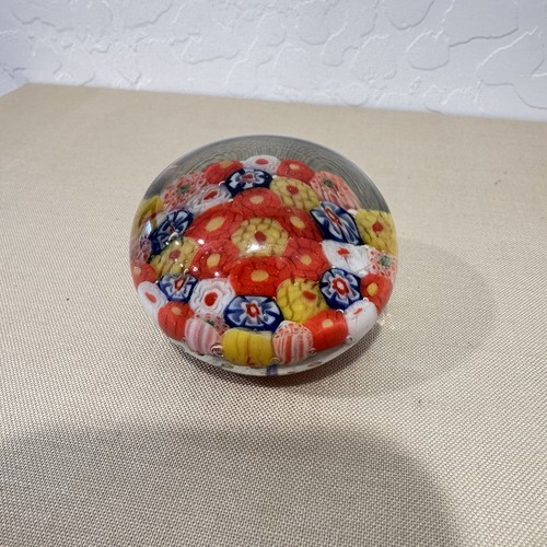 Vintage millifiori art glass - art,