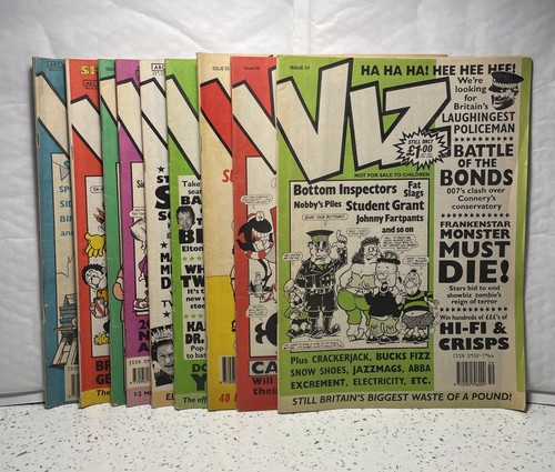 Viz magazine vintage copies - magazine,