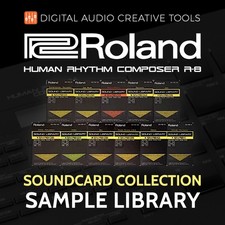 Roland R-8 Drum Machine Sound Card Sample Library (294 Samples) - Instant Access