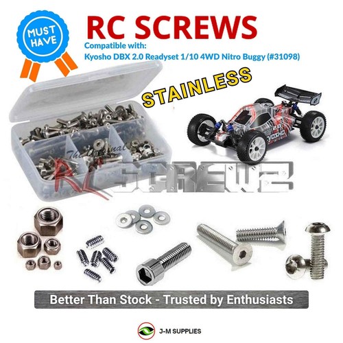 Rcscrewz stainless screw kit - rcscrewz,