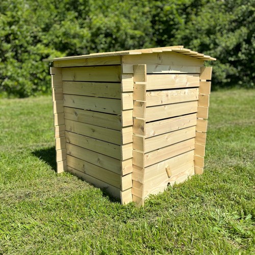 Wooden beehive slatted - wooden,