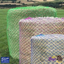 Elico Wild Boar Bale Net   Hay/Haylage   Large Hay Bale Net Slow Feeder 2.2x1.7m