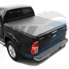 Toyota Hilux 2005-2016 Soft Tri-Fold Tonneau Cover (No Ladder Rack)