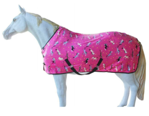 Pink horse print - pink,