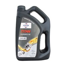 Fuchs TITAN SUPERSYN 5W-40 Fully Synthetic Engine Oil 5W40 5 Litres 5L