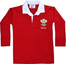 Women's Wales Rugby Shirt RED